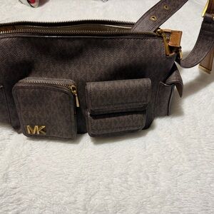Michael Kors Dark Brown Belt Bag